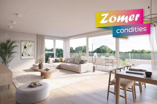 Nieuw woonproject residentie Nidus gelegen langs de Brusselsesteenweg in Melle. Deze BEN-appartementen worden gebouwd met uitzicht achteraan op een rustig groengebied dat de nodige privacy biedt. Uitstekende bereikbaarheid : op fietsafstand van Gent-centrum en vlotte verbinding met de R4 en E17. Vlakbij winkels en scholen.<br />Appartement A.2.1. is een ruim 2 slaapkamerappartement op het 2de verdiep. Grote leefruimte met open keuken, 2 ruime slaapkamers, ingerichte badkamer met inloopdouche en lavabomeubel, berging, hal, wc en 2 ruime terrassen zowel achteraan als vooraan. Veel lichtinval.<br />Uiterst energiezuinig (E20 !) dankzij zonnepanelen, lucht-waterwarmtepomp, perfecte buitenschilisolatie, vloerverwarming en ventilatiesysteem D. Dit appartement wordt volledig afgewerkt aangeboden waarbij je zelf nog je eigen afwerking kan kiezen.<br />Ondergronds wordt er een autostaanplaats of een garagebox met berging voorzien die mee aangekocht moet worden. Mogelijkheid tot plaatsen laadpaal.<br />Dit energiezuinig appartement maakt deel uit van residentie Nidus, waar we 22 appartementen met ruime terrassen gaan bouwen in 2 residenties.<br /><br />Interesse in dit appartement? Contacteer je bouwadviseur: bel 09 280 60 60 of mail info@durabrik.be<br />