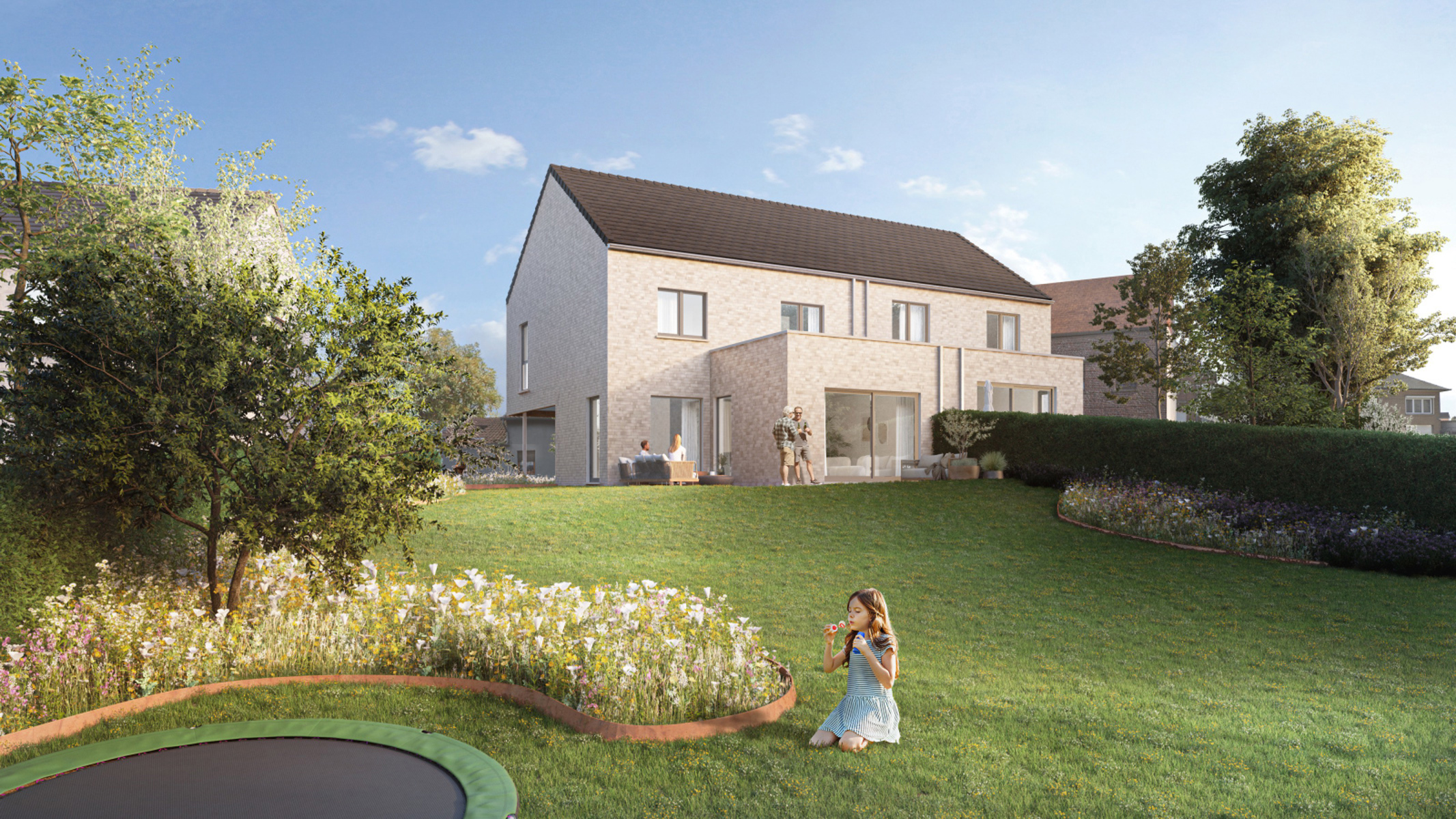 Nieuwbouwwoning met 4 kamers, carport en grote tuin... - foto 4