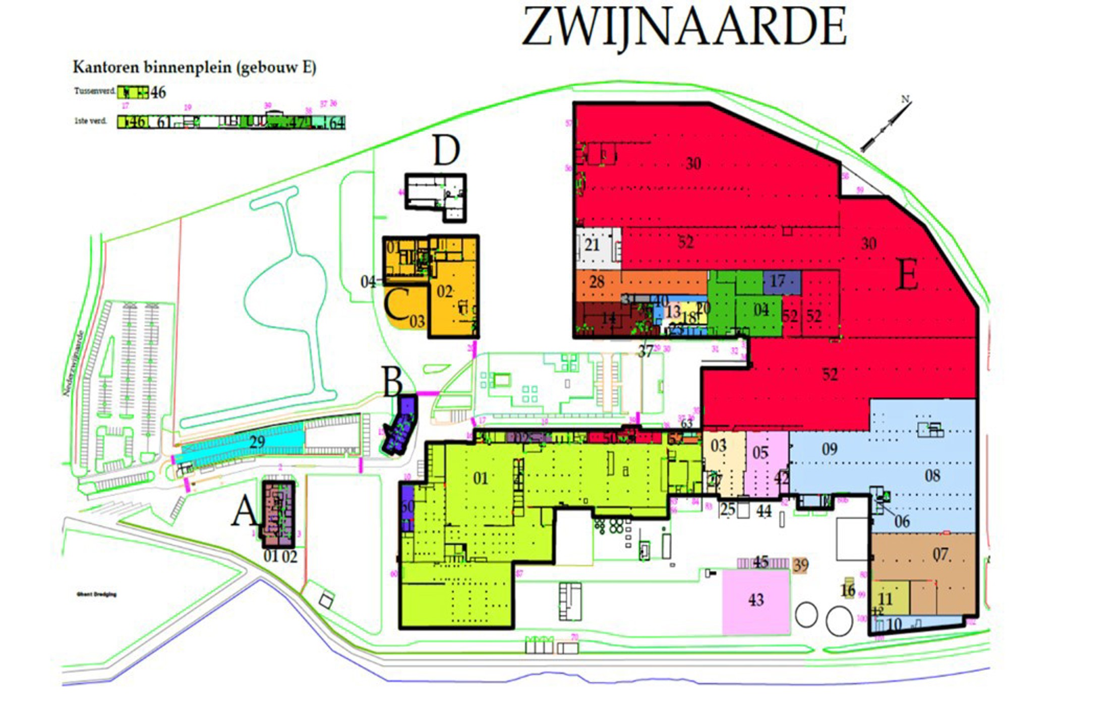 Kantoor Building E - 32  : 302m² gelegen  in ABP Zwijnaarde - foto 3