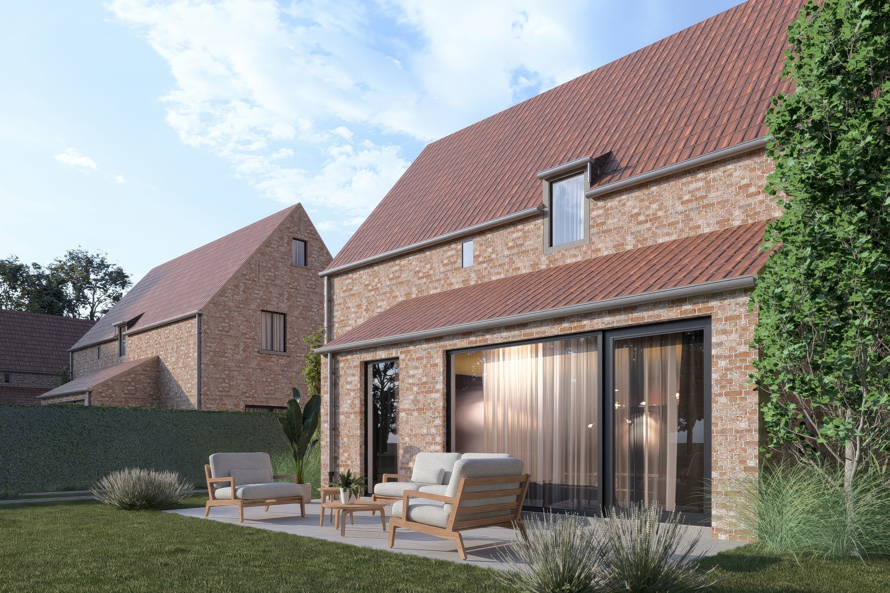 Alleenstaande nieuwbouwvilla (4 slpks) op landelijke ligging  - foto 4