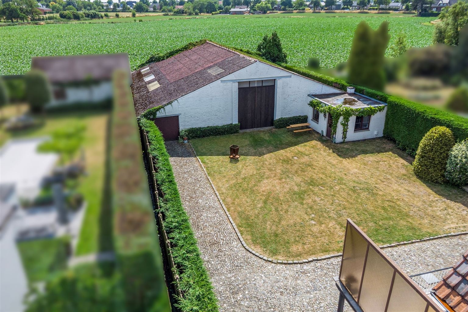 Uniek perceel van 11a42ca met woning en achterliggende loods op toplocatie in Aldeneik – Maaseik.  - foto 3