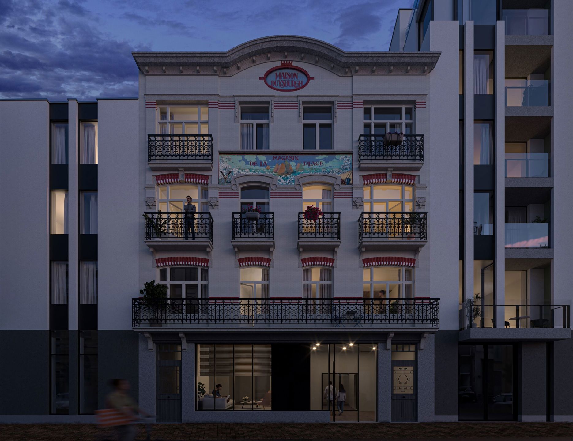 Appartement te koop in Blankenberge met 1 slaapkamer - foto 2