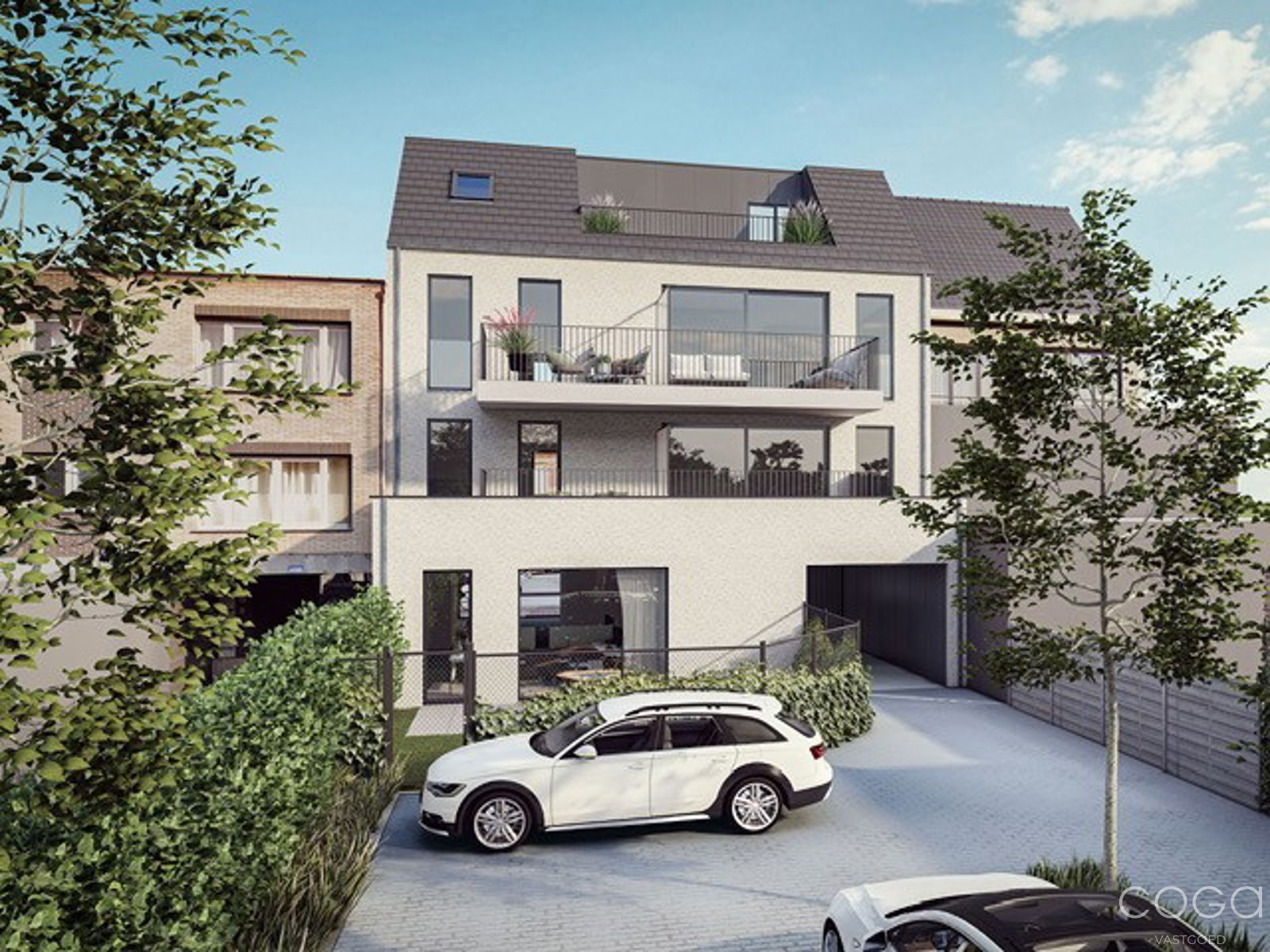 Nieuwbouw handelsruimte 97m² in centrum St Job - foto 2