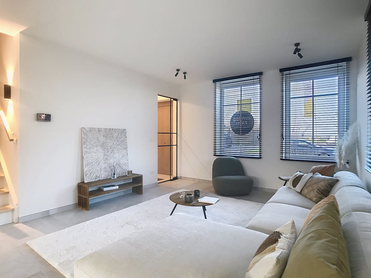 Halfopen nieuwbouwwoning met 4 kamers en tuin in Brielen - foto 4