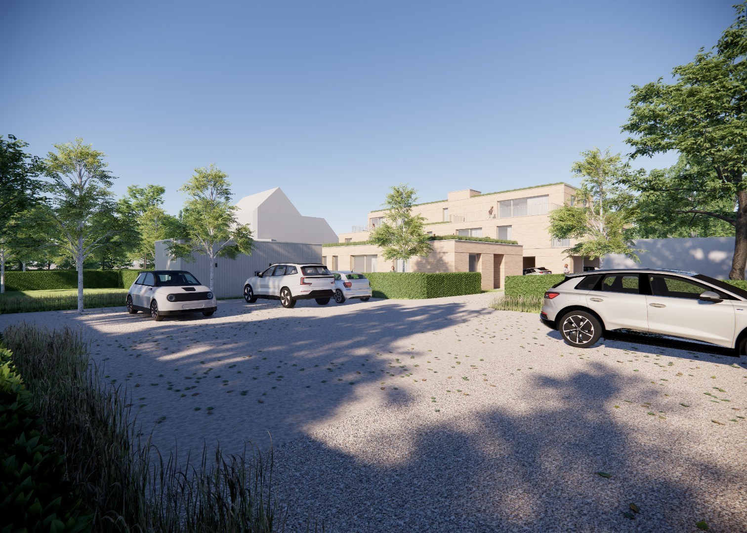 Handelspand in nieuwbouwproject op ultra zichtbare locatie in Ertvelde! - foto 4