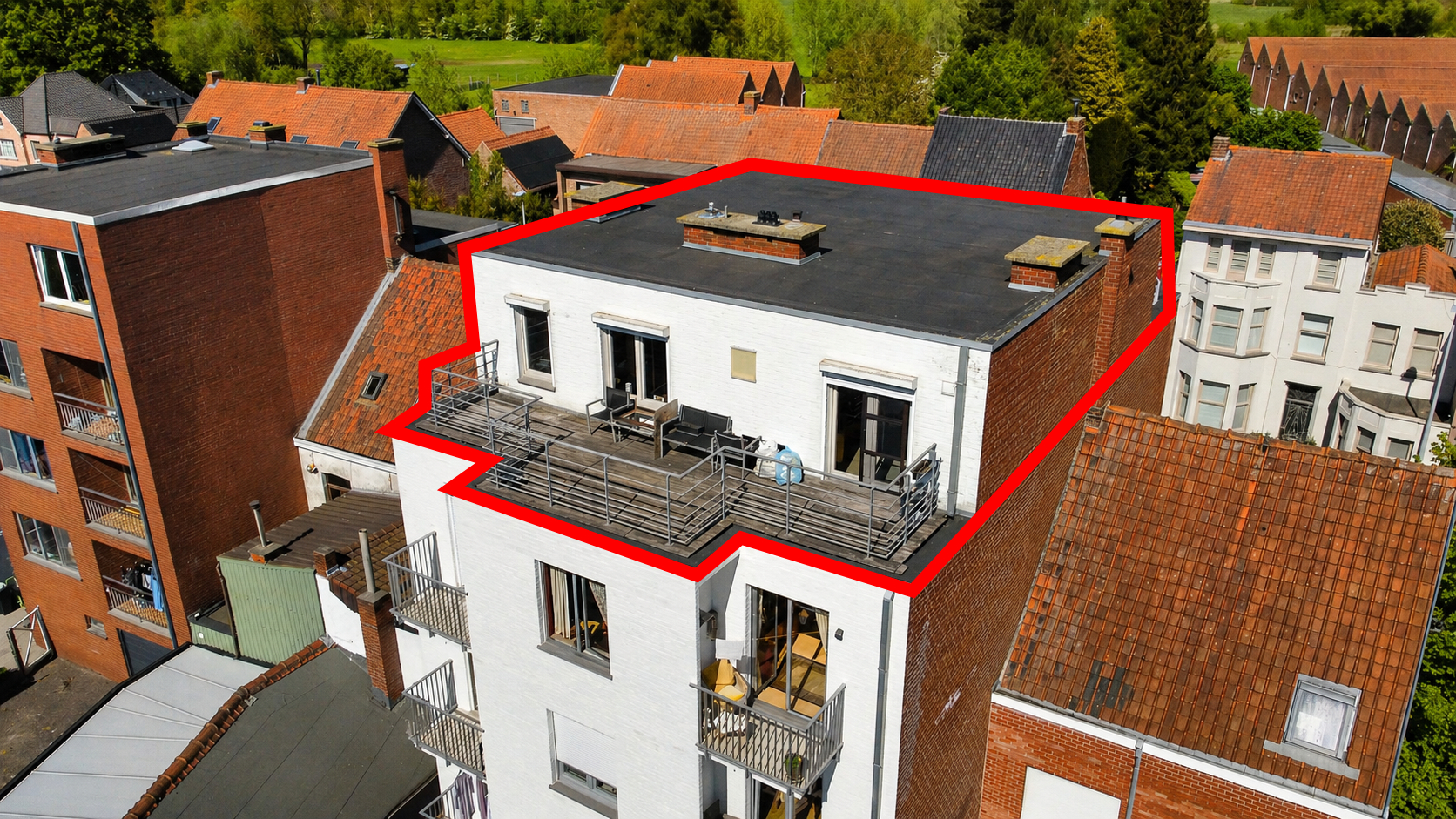 Appartement met ruime terrassen te koop in Waregem - foto 2