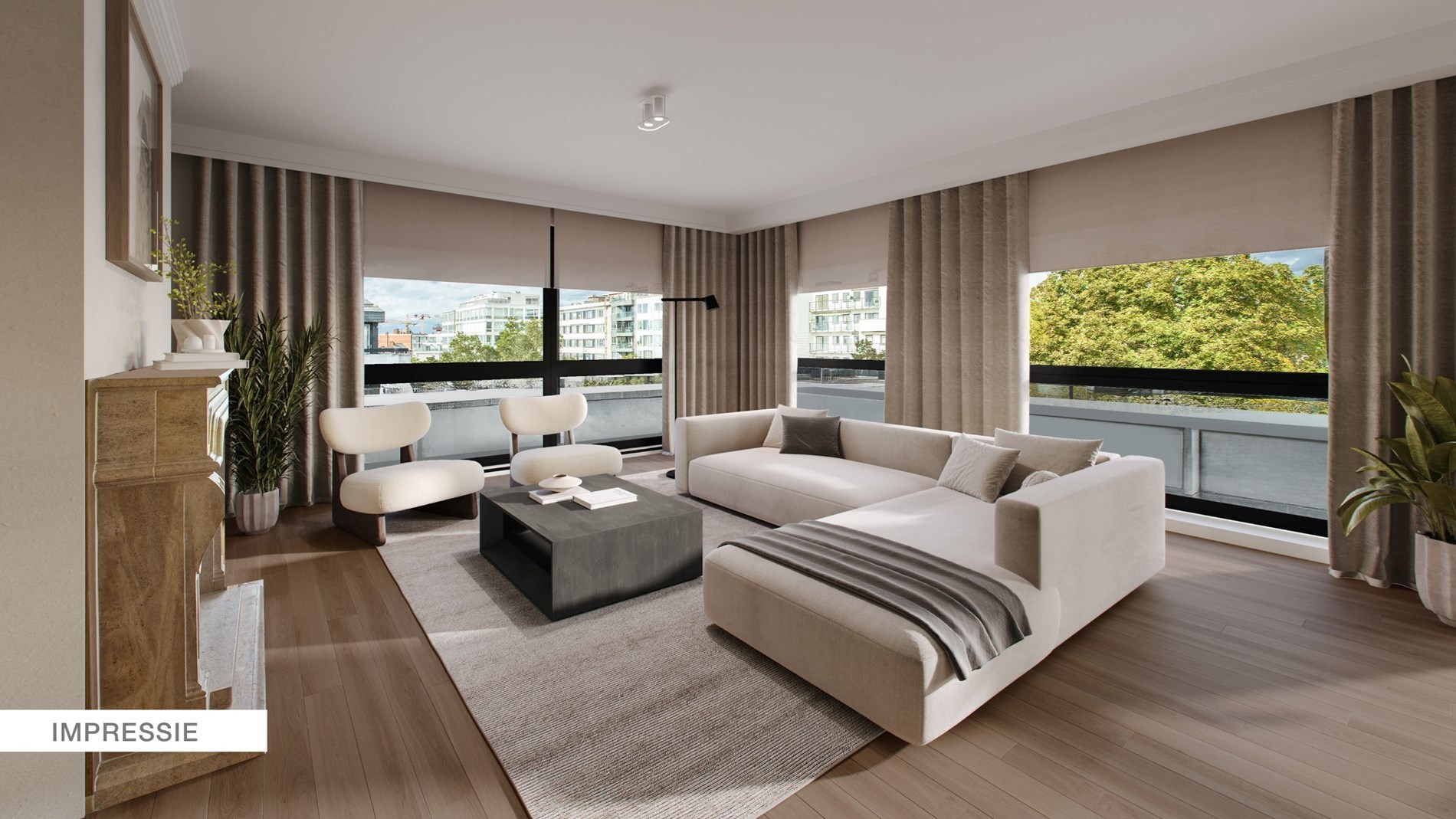 Ideaal gelegen luxe penthouse van 253m2 met ruim terras te Hasselt centrum. - foto 5