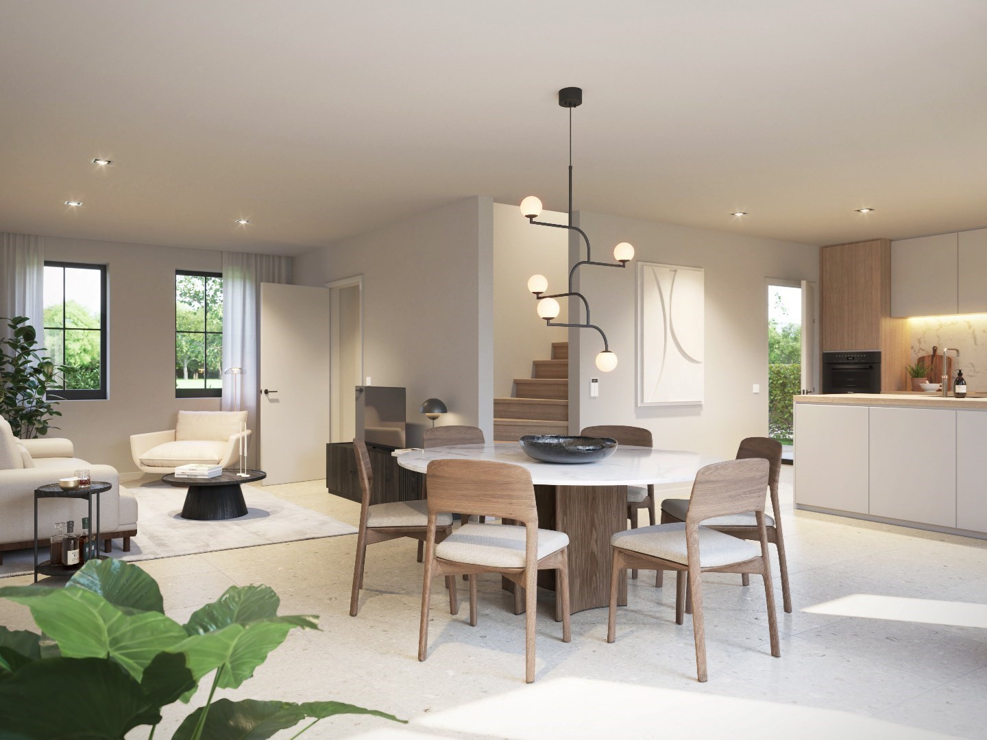 BUNDERHOF - Nieuwbouw Pastorijwoning met carport - 3 slpk, op 6a25ca - foto 3