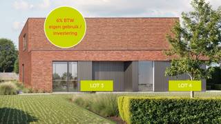 LOT 3:Dé perfecte locatie: recht tegenover het Sportpark, groene omgeving met de gemakken van het centrum van Wingene op wandelafstand. (openbaar...