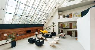 <p>Located in Schaerbeek, at 9 Rue Henri Evenepoel, these office spaces benefit from a strategic location in close proximity to Place Meiser, within a mixed-use area combining residential, commercial and office functions.</p>
<p>The entire 4th floor is available for rent, including both the front and rear sections of the building, for a total surface area of approximately 300 sqm (±145 sqm each).</p>
<p>The offices are currently fitted with several enclosed offices as well as two large open-plan areas, offering great flexibility in layout. Private restroom facilities are also included.</p>
<p>Tenants have access to a shared kitchen and a common terrace located on the ground floor. Additional meeting rooms on the ground floor can also be rented if required.</p>
<p>The charges are set as an all-inclusive fixed annual amount of €25,000, ensuring full cost predictability.</p>
<p>Parking spaces are available as an option.</p>