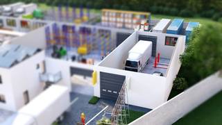 We Invest Hesbaye stelt u op een perceel van 1.000 m², nabij autosnelwegen, dit magazijn van 200 m² voor – een ideale kans voor een...