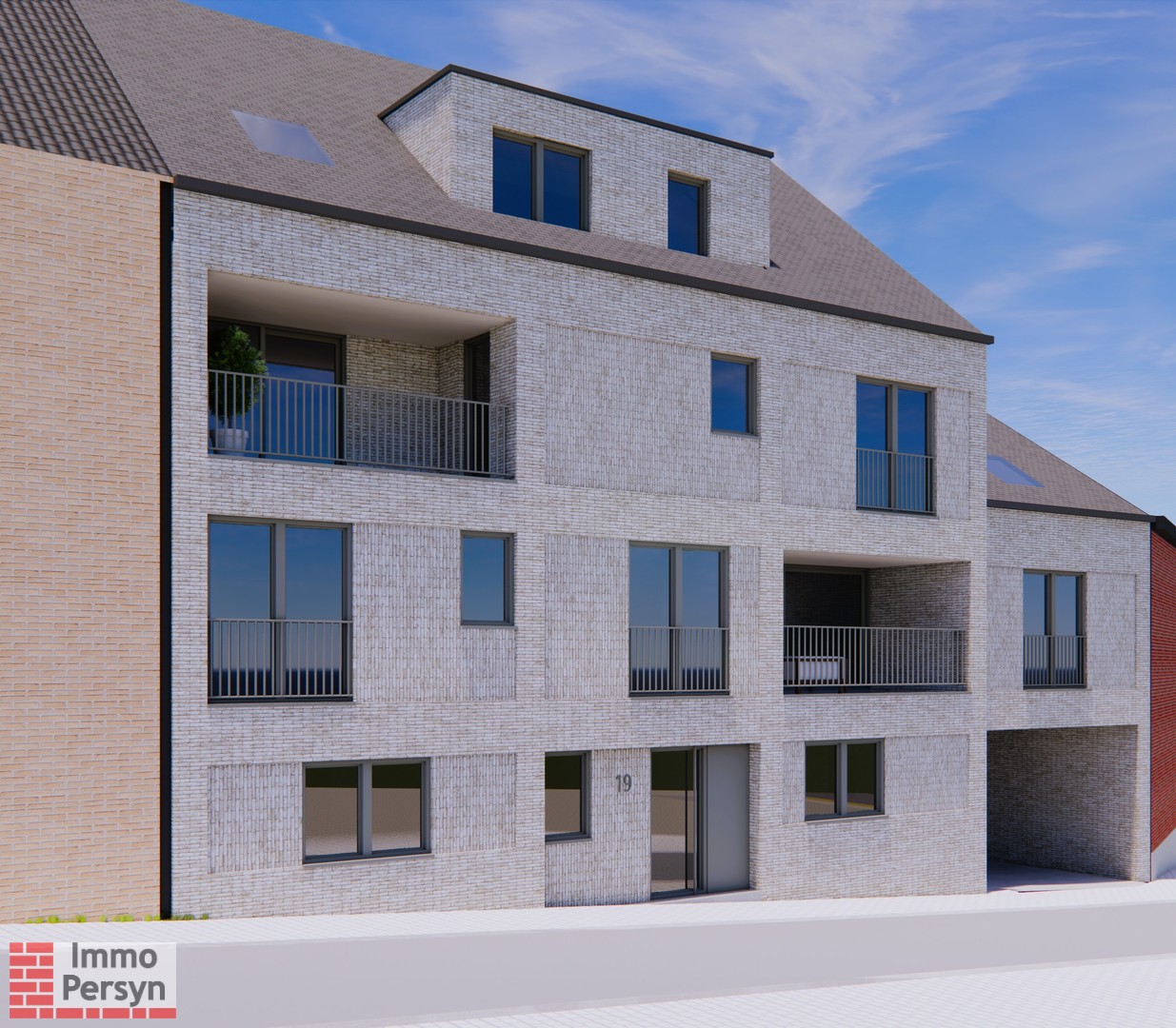 Projectgrond te koop in centrum Scherpenheuvel – 1887 m² met vergunde plannen voor 8 appartementen - foto 2