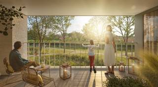 Welkom in onze toekomstgerichte, klimaat-en gezinsvriendelijke woonbuurt in Hallaar: autoluw, met een 5.000 m² grote parktuin en veel wandel- en fietspaden.<br /><br />In een nieuwe fase van dit project bouwen we 24 energiezuinige appartementen met uitzicht op de prachtige parktuin.<br /><br />Alle appartementen hebben een mooie bewoonbare oppervlakte en 1 of 2 mooie  terrassen. Je beschikt hier over 1, 2 of 3 slaapkamers, een lichtrijke woonkamer met eilandkeuken, een afgewerkte badkamer en berging. <br /><br />Ook een ondergrondse parkeerplaats, berging en fietsenstalling zijn voorzien. <br /><br />Jouw nieuwe thuis is aangesloten op een warmtenet met geothermie, dat verwarmt en passief koelt. Duurzaam én energiezuinig.<br /><br />Onze klantenbegeleider staat jou bij met advies op maat voor een interieurafwerking volgens jouw smaak en wensen.