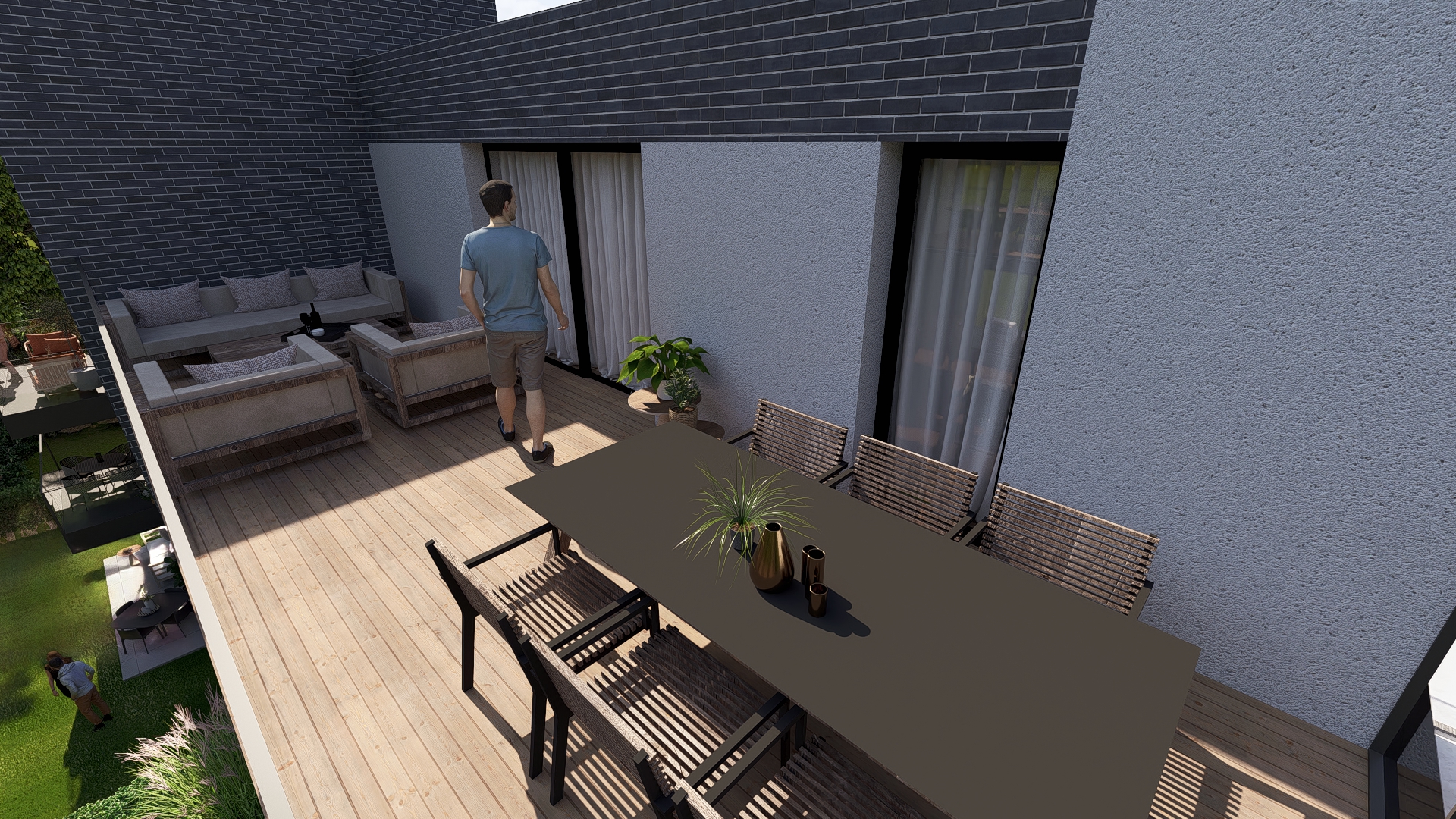 Prachtig penthouse met 2 zeer grote terrassen en 2 slpks - foto 5