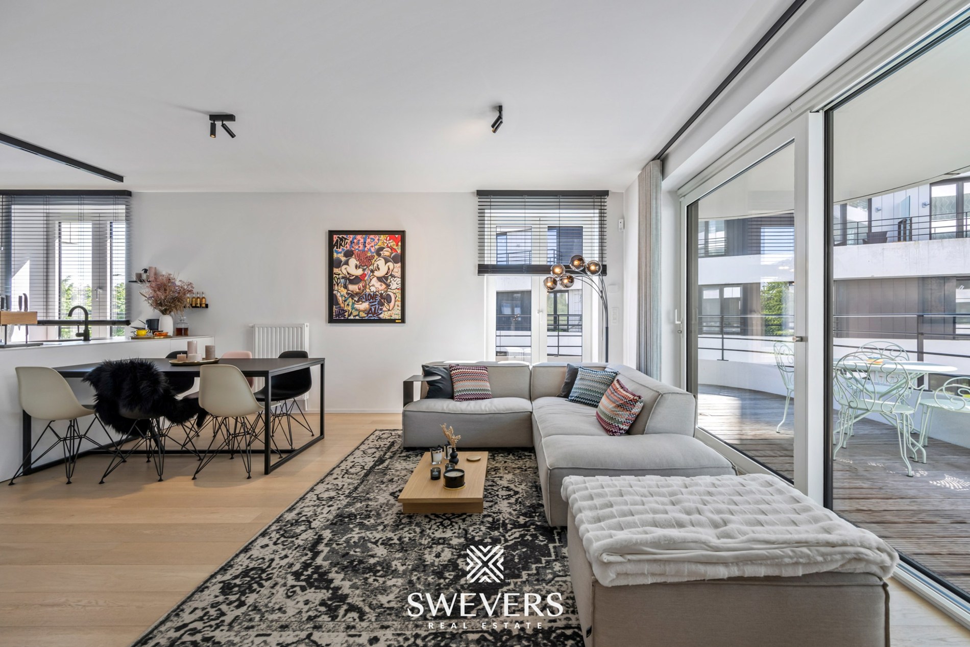 Luxueus appartement met zicht op het kanaal en ruim terras op zuidzicht in Hasselt - foto 3