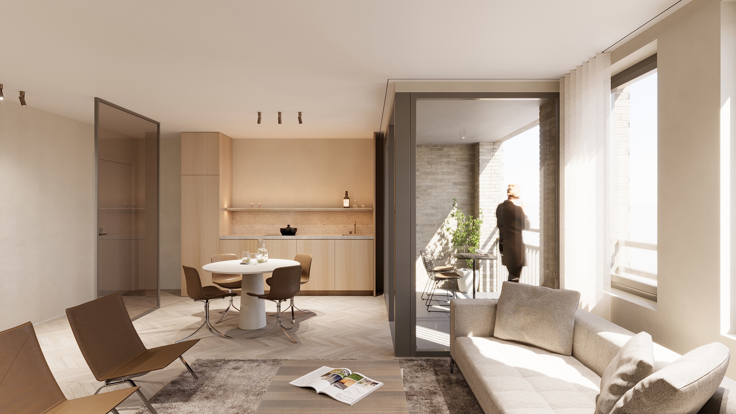 Apartment for sale in Brussels with 1 bedroom - photo 4