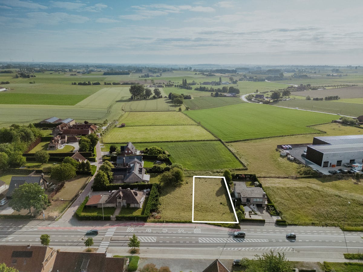 Mooi perceel bouwgrond (1.000 m²) te koop Bellegem - foto 4