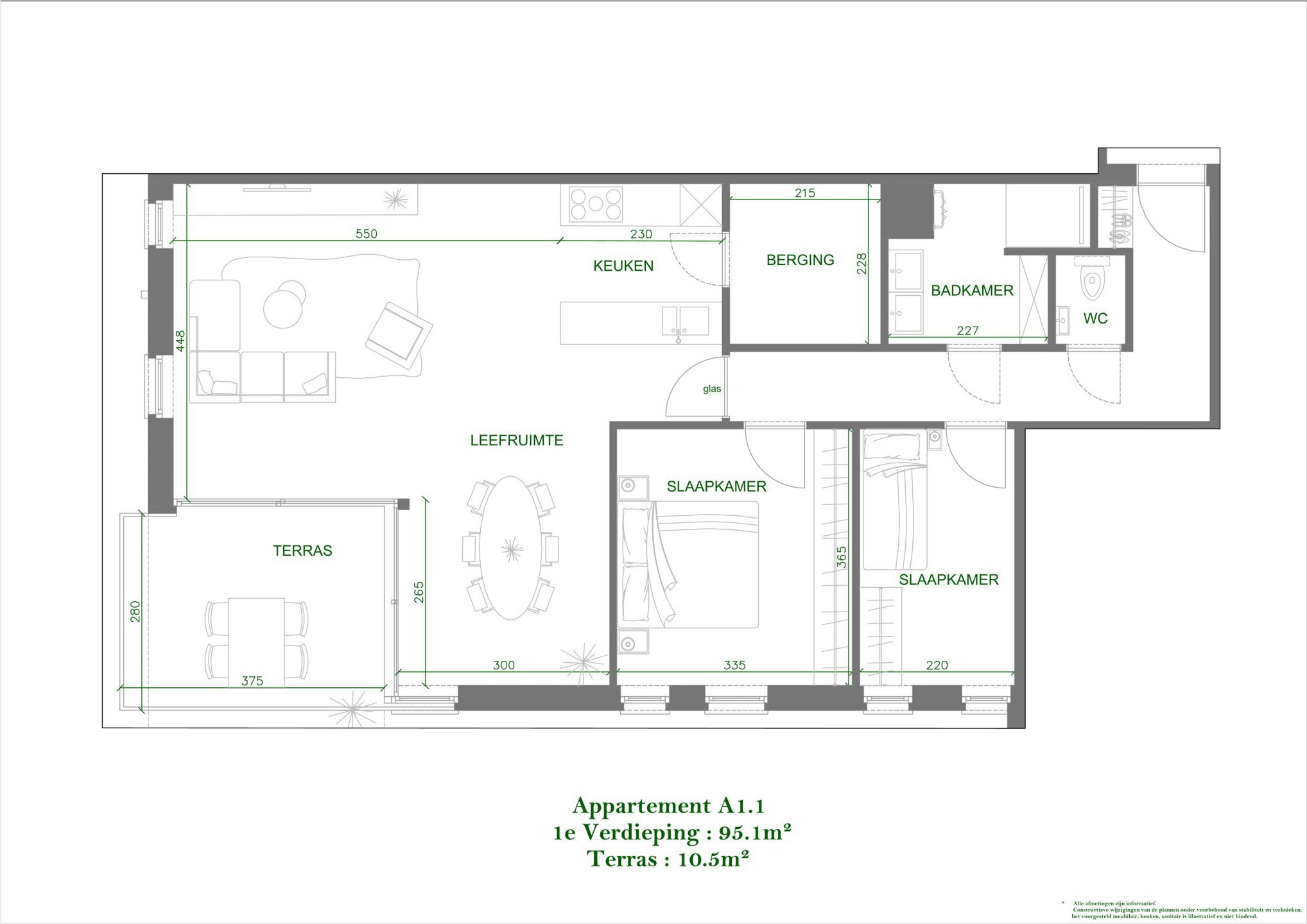 Appartement à vendre à Malines avec 2 chambres - photo 2