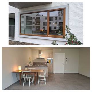 Een gezellig gelijkvloers appartement in het centrum van Bilzen. Het heeft een klein maar fijn tuintje en een eigen ondergrondse parkeerplaats...