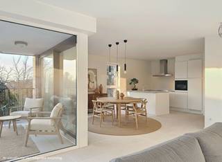 Nieuw kleinschalig woonproject Residentie De Zavel gelegen aan de Zavelweg. Dit ruime één slpk-appartement op de 2de verdieping met nr. 2.02 (76m²)...