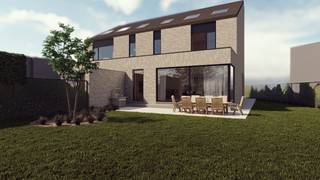 Zeer ruime nieuwbouw driegevel woning (252m² bebouwde oppervlakte) met in totaal 4/5 slaapkamers en 1/2 bureau(s), op een mooi perceel van 5a...