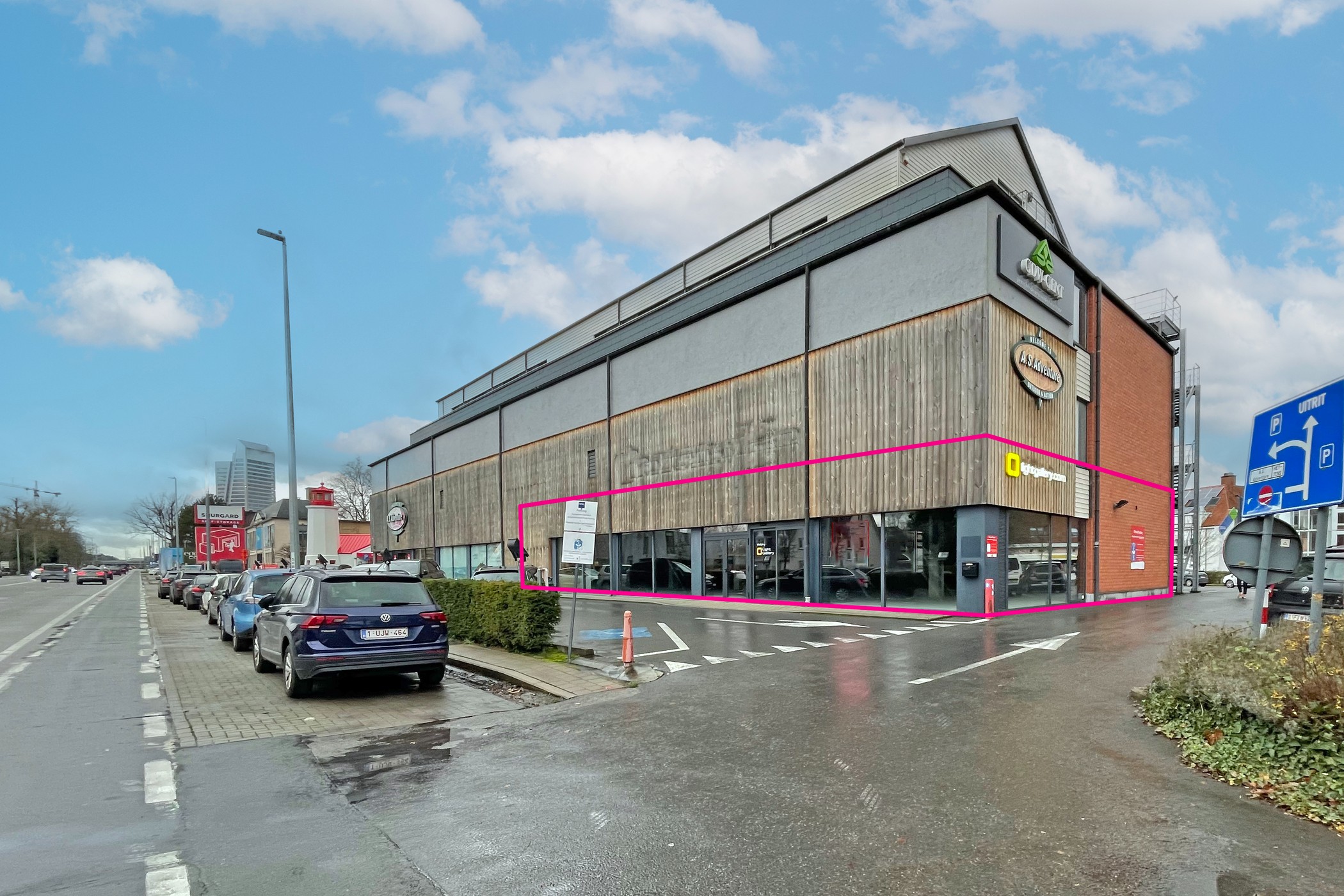 Handelspand 850m² langs de Kortrijksesteenweg in Sint-Denijs-Westrem - foto 1