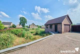 <p><span>Deze gelijkvloerse woning is werkelijk instapklaar</span></p><p><span> </span></p><p><span>Op de benedenverdieping vinden we klassiek de hal, leefruimte en de keuken. Verder is er een ruime veranda die uitgeeft op de zuidgerichte tuin en een ruime slaapkamer. Bovendien is er een apart gastentoilet.</span></p><p><span>Ook de badkamer bevindt zich op de begane grond.</span></p><p><span>Mits het plaatsen van een vaste trap, kan u de 2 reeds ingerichte kamers op zolder gebruiken.</span></p><p><span>Achteraan geniet u van een ruim perceel grond met een grote vrijstaande garage.</span></p><p><span> </span></p><p><span>Technisch:</span></p><p><span>+ volledig voorzien van kruipkelder</span></p><p><span>+ geen renovatieverplichting</span></p><p><span>+ asbestveilig!</span></p><p><span> </span></p><p><span>Disclaimer: op de foto’s werden de muren en plafonds wit gemaakt met behulp van AI. Aan de constructie werd niets aangepast.</span></p><p><span>Bestuursmaatregelen in het maatregelenregister: nee</span><span> </span></p><p><span> </span></p>