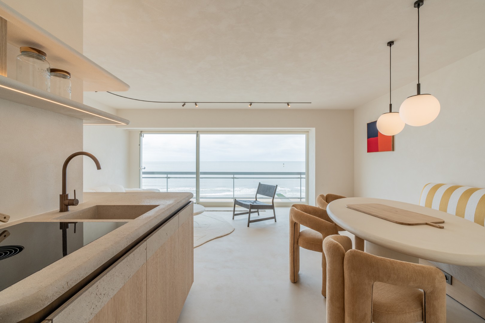 Breed appartement (>5,5m) met spectaculair zeezicht op Zeedijk-Knokke - foto 5
