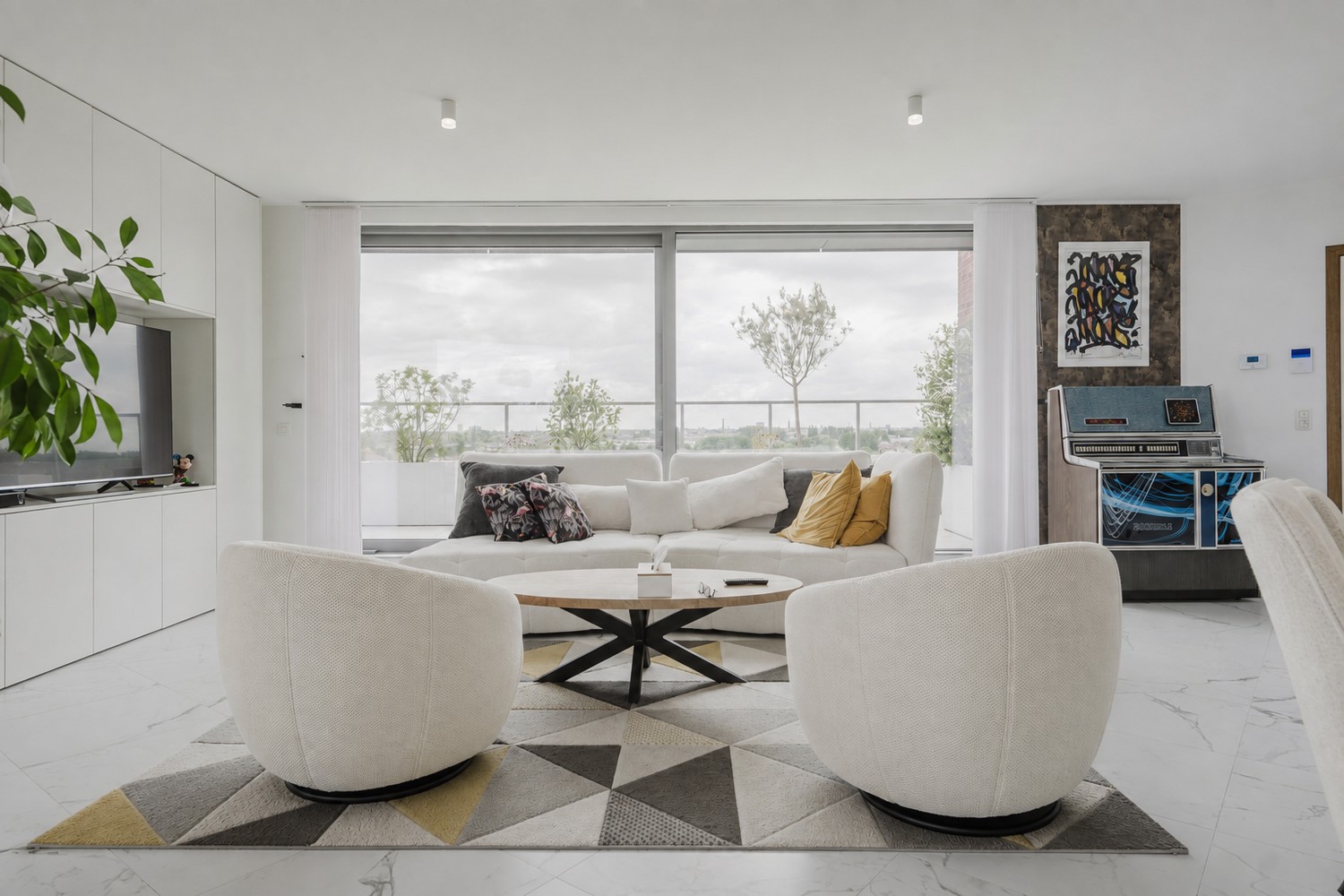 EEN PENTHOUSE BOVEN HET GROEN - foto 1