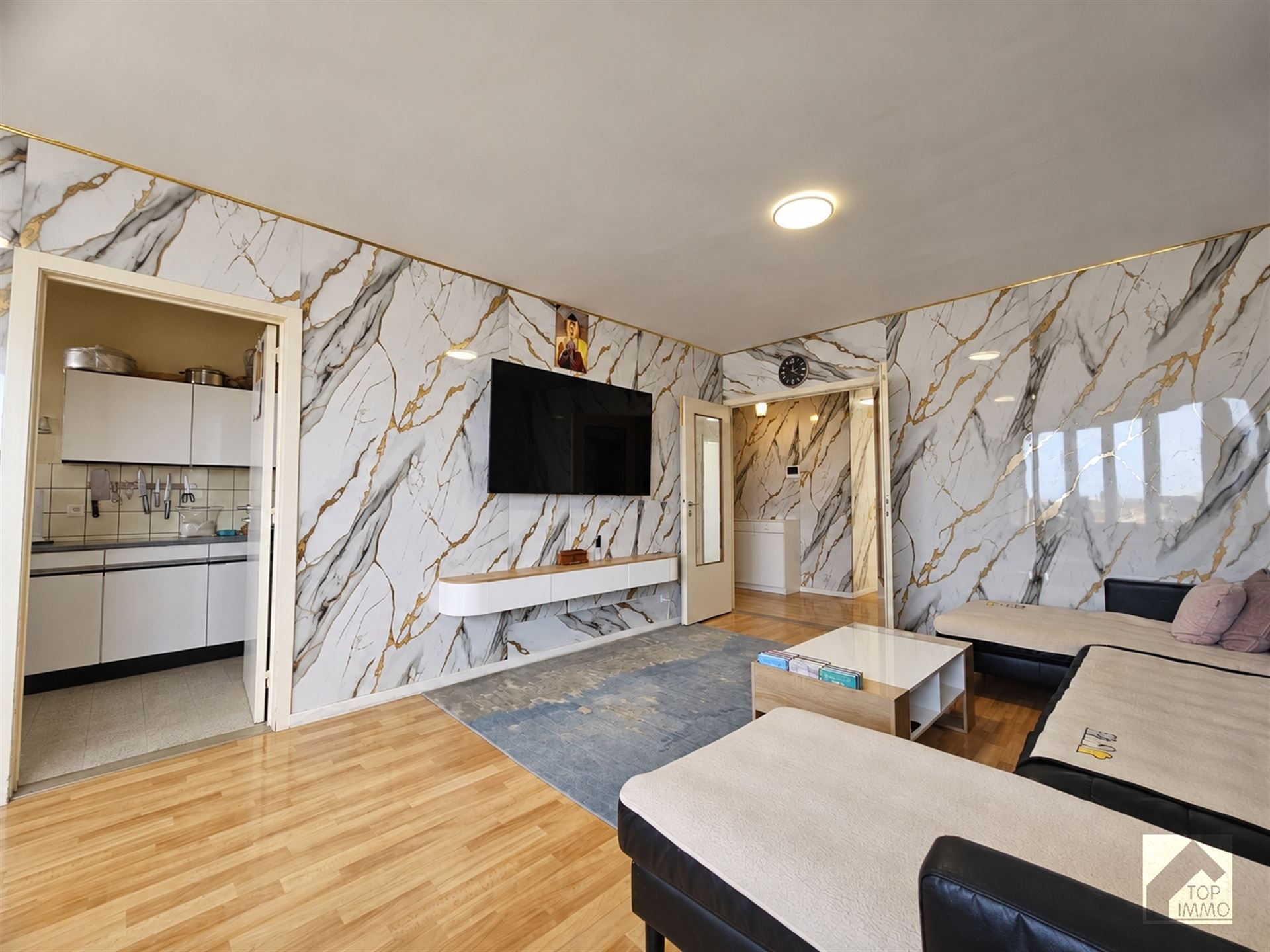 Appartement met panoramisch zicht - 3 slk - Borgerhout - foto 4