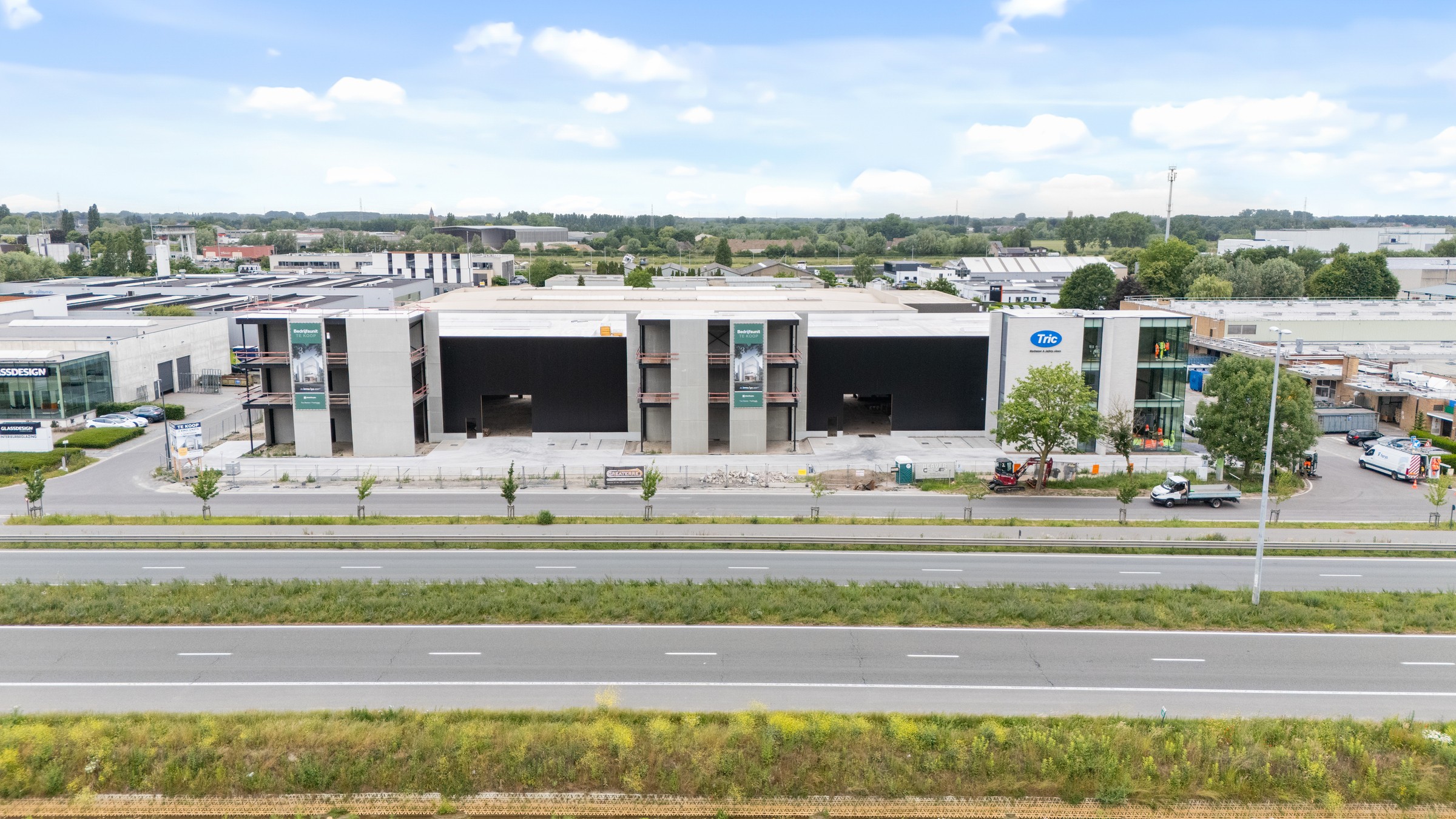 Nieuwbouw bedrijfsunit langs R4 bestaande uit kantoor en magazijn - foto 5