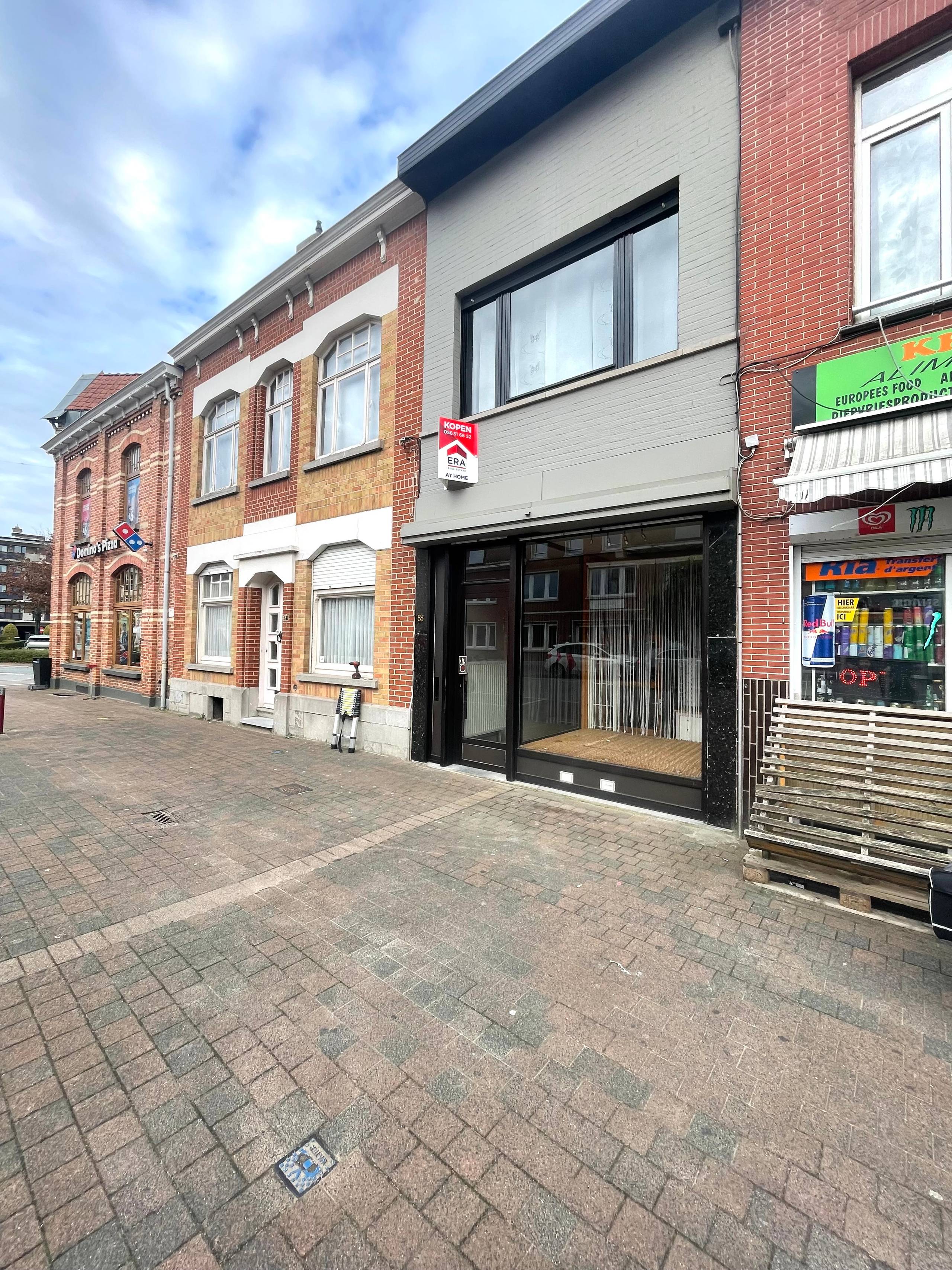 Menen: handelspand met woonst op topligging te koop - foto 1