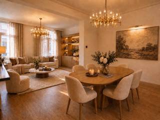 Herenhuis van bijna 7 meter breed, EPC A, Lobroekplein<br /><br />Zeldzaam brede leefverdieping, 5 slaapkamers en 3 badkamers. Instapklaar herenhuis, volledig gerenoveerd naar nieuwbouwnormen, aan het nieuwe Lobroekplein bij de Groene Poort en de Slachthuissite.<br /><br />Dit herenhuis ontstond in 1930 uit de gedeeltelijke samenvoeging van twee rijwoningen; daaraan dankt de benedenverdieping haar royale gevelbreedte van bijna 7 meter. De totaalrenovatie gebeurde volledig vergund en naar nieuwbouwnormen, met respect voor de oorspronkelijke stijl.<br /><br />Het ruime A-certificaat is uniek voor een herenhuis van dit formaat en met deze plafondhoogtes. Het is het resultaat van doorgedreven muur-, kelder- en dakisolatie en drievoudige beglazing: hoog wooncomfort en lage energiekosten, zonder in te boeten op karakter.<br /><br />Op de benedenverdieping vindt u de leefruimte, een eetplaats, een hyper uitgeruste keuken met uitsluitend AEG-toestellen, een berging en een aangename koer. De woning telt vijf slaapkamers, of vier plus een royaal thuiskantoor, en drie badkamers, is grotendeels onderkelderd en overal afgewerkt met hoogwaardig eiken parket. Op de tweede verdieping geniet u van een prachtig zonneterras.<br /><br />Het volledige huis is domotica-gestuurd met internetkoppeling: de verwarming, de bio-ethanol open haard, de videofoon en het alarm. Keuken en alle badkamers hebben vloerverwarming.<br /><br />Het huis kijkt uit op het nieuwe Lobroekplein, een vernieuwde groene stadsomgeving met een zeer goede mobiliteitsscore. Parkeren: de nieuwe Parking Slachthuissite op wandelafstand; in de onmiddellijke omgeving zijn bovendien ondergrondse staanplaatsen te koop of te huur (informatie op aanvraag, onder voorbehoud van beschikbaarheid).<br /><br />Een aantal interieurbeelden werd virtueel heringericht; de woning wordt onbemeubeld verkocht. Een zeldzame kans voor wie een ruim, authentiek authentiek en instapklaar herenhuis zoekt op toplocatie.<br /><br />Makelaars onthouden zich.