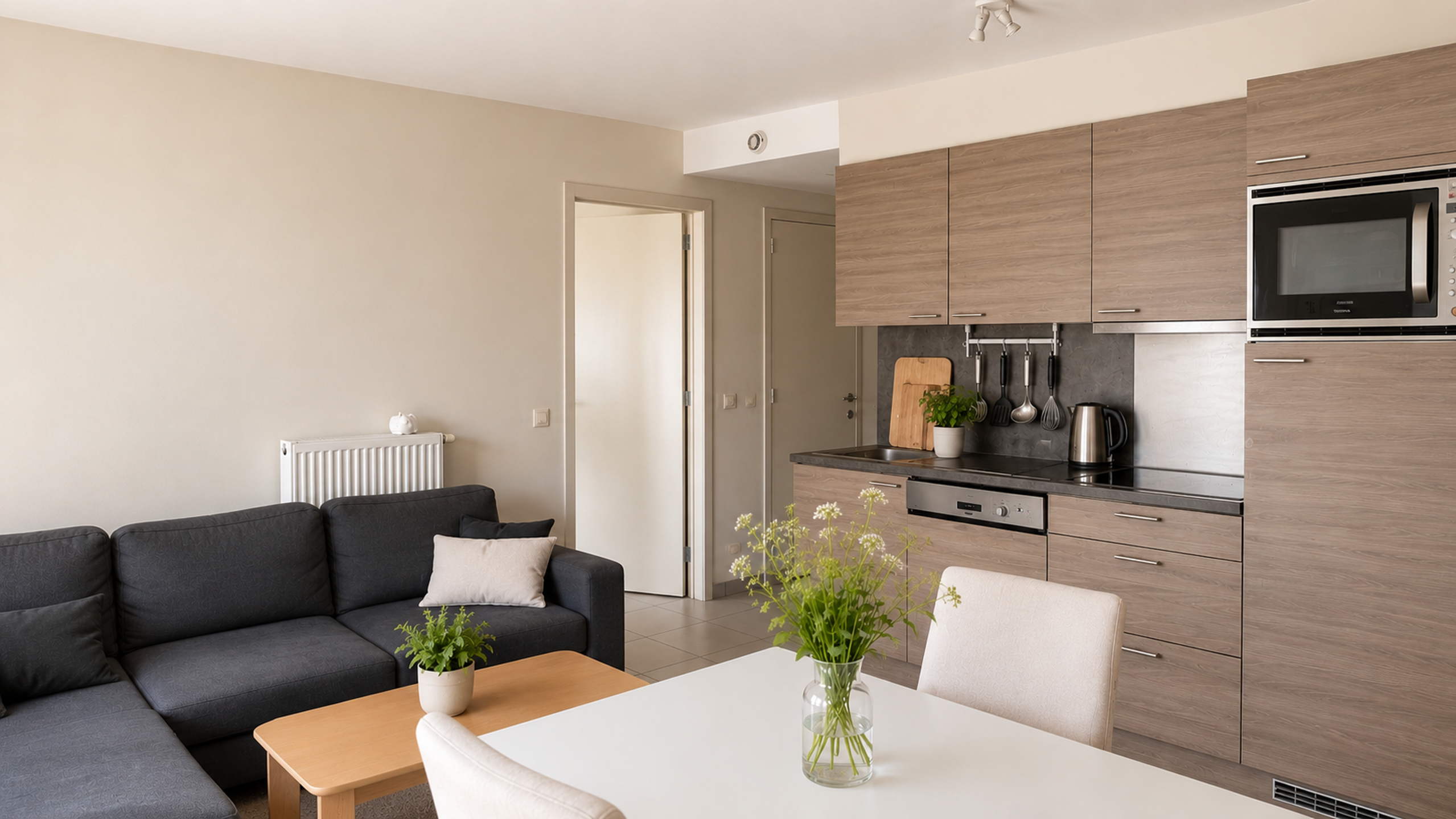 Lichtrijk appartement met zicht op het water in hartje Gent - foto 5