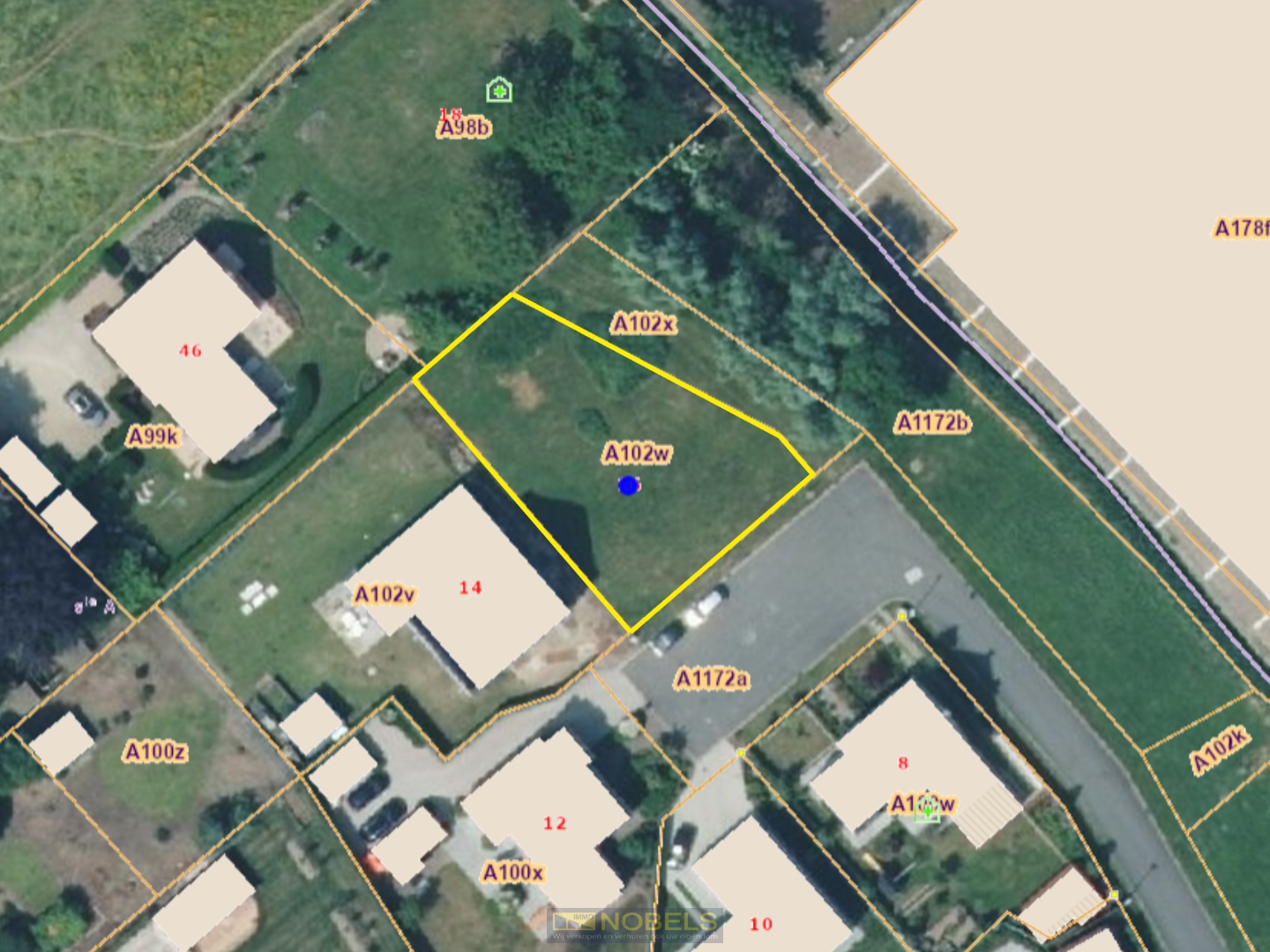 Te koop, Bouwgrond voor open bebouwing op groene ligging te Vurste (Gavere)! - foto 3