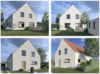 <p>Nieuwbouwwoning in aantrekkelijke landelijke stijl met ruime garage te Essen-Horendonk, op een perceel van 726m²! Deze open bebouwing bevat o.a. een lichtrijke leefruimte met open keuken en bureau/speelhoek, vier ruime slaapkamers (17m², 17m², 16m² en 14m²), een ingerichte badkamer en een ruime garage in de onderhoudsvriendelijke achtertuin! De woning + grond wordt verkocht onder het Btw-stelsel van 6% (gunstmaatregel van sloop- en wederopbouw), en zal volledig worden afgewerkt! E-peil ‘-2’</p>
