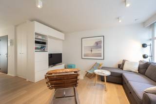 Op een topligging in het hart van het Zoute, in een rustige zijstraat van de Zeedijk (Strandstraat), bevindt zich dit charmante appartement...