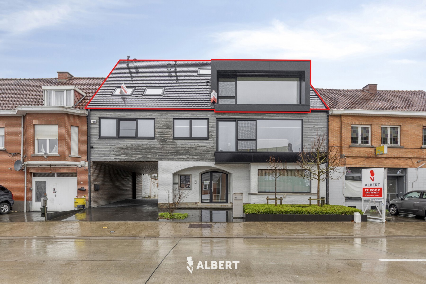 Centraal gelegen lichtrijk appartement met 2 terrassen - foto 1