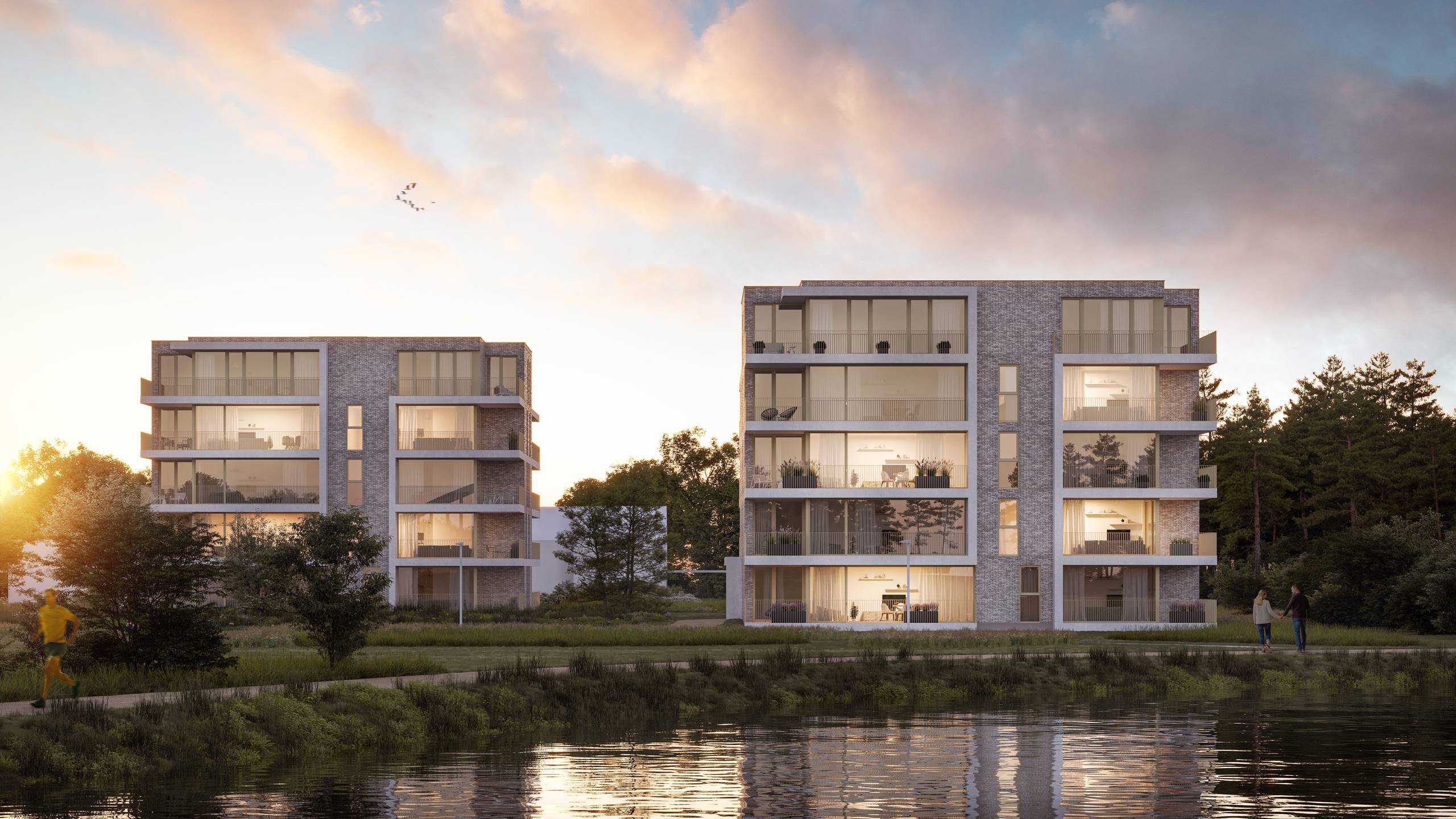 Prachtig nieuwbouwappartement aan het water - foto 2