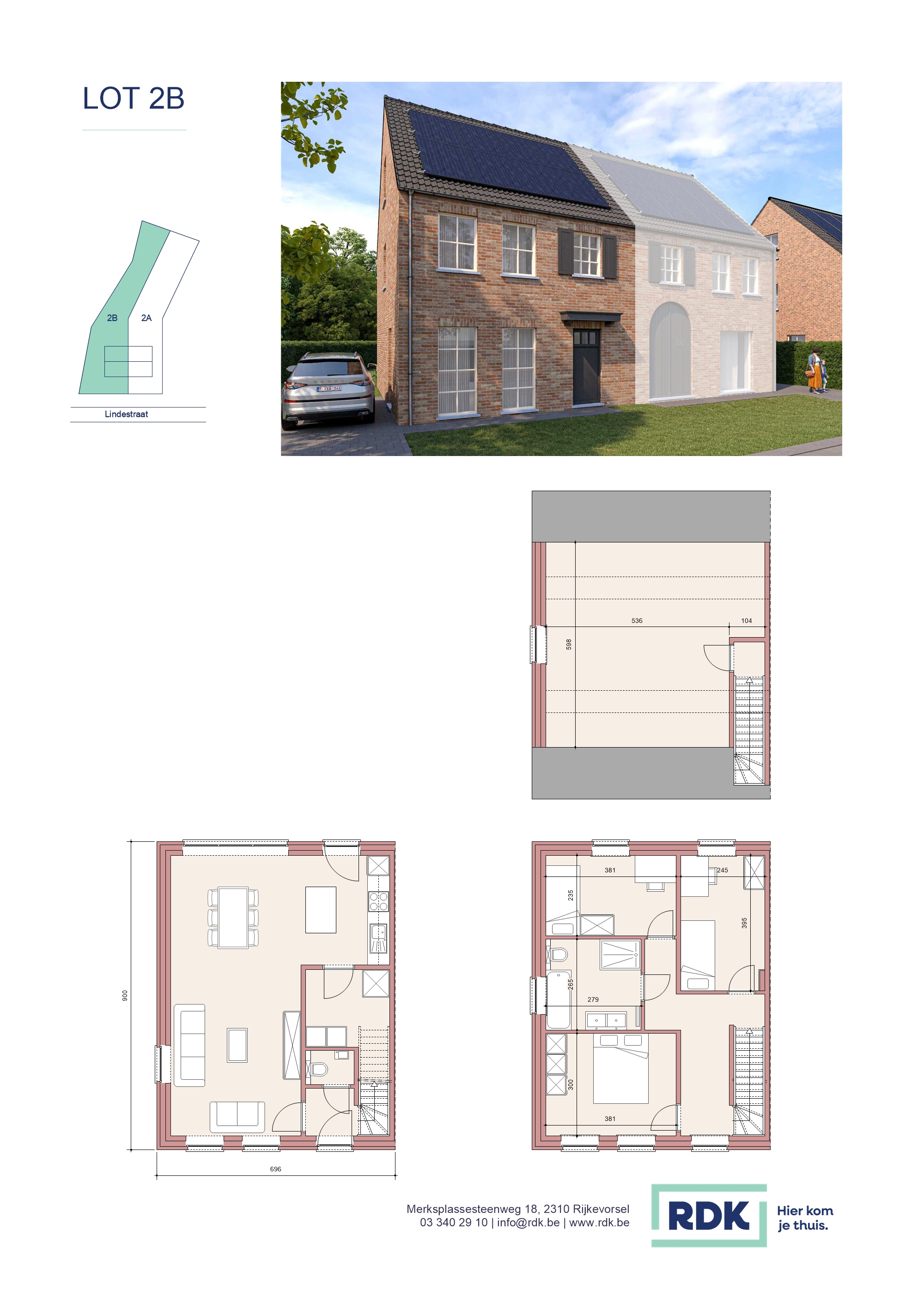 Maison à vendre à Mol avec 3 chambres - photo 3