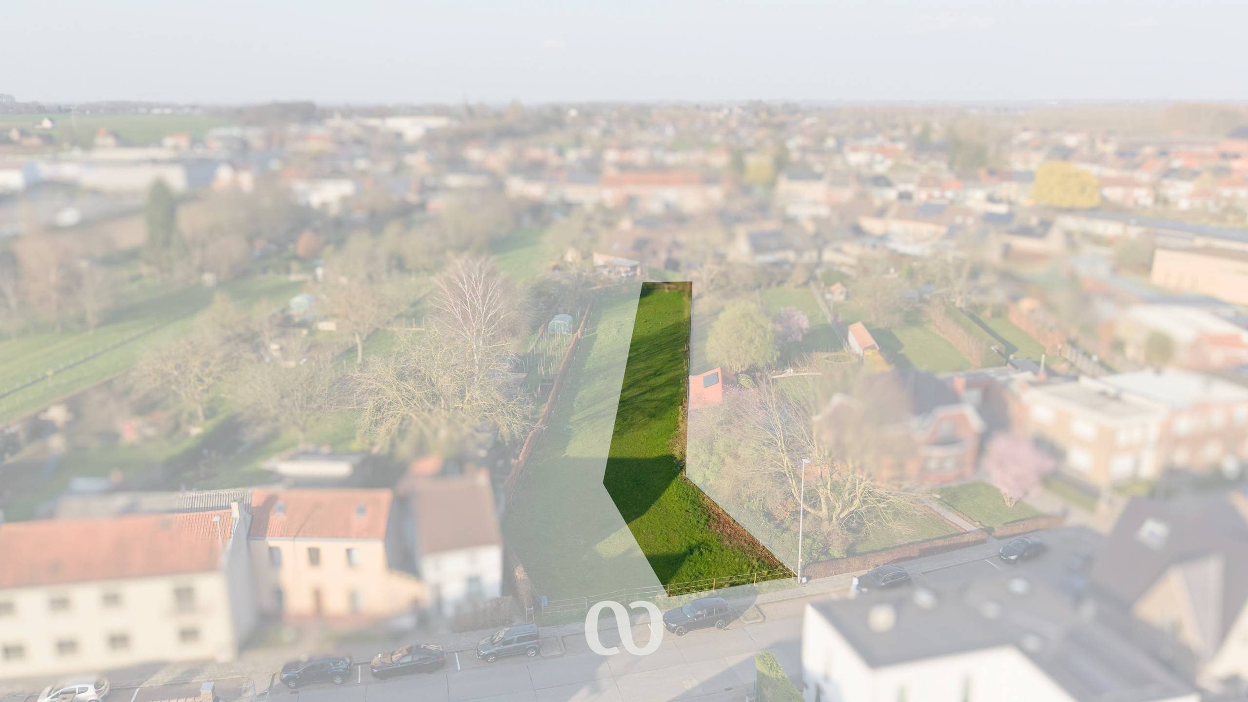 Terrain à bâtir pour une construction semi-ouverte dans la rue Serpent à Audenarde. - photo 4