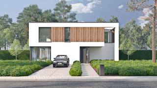 Deze moderne nieuwbouwwoning is een voorbeeld van wat mogelijk gebouwd kan worden op een perceel naar keuze, in samenwerking met bouwfirma Blavier.De...