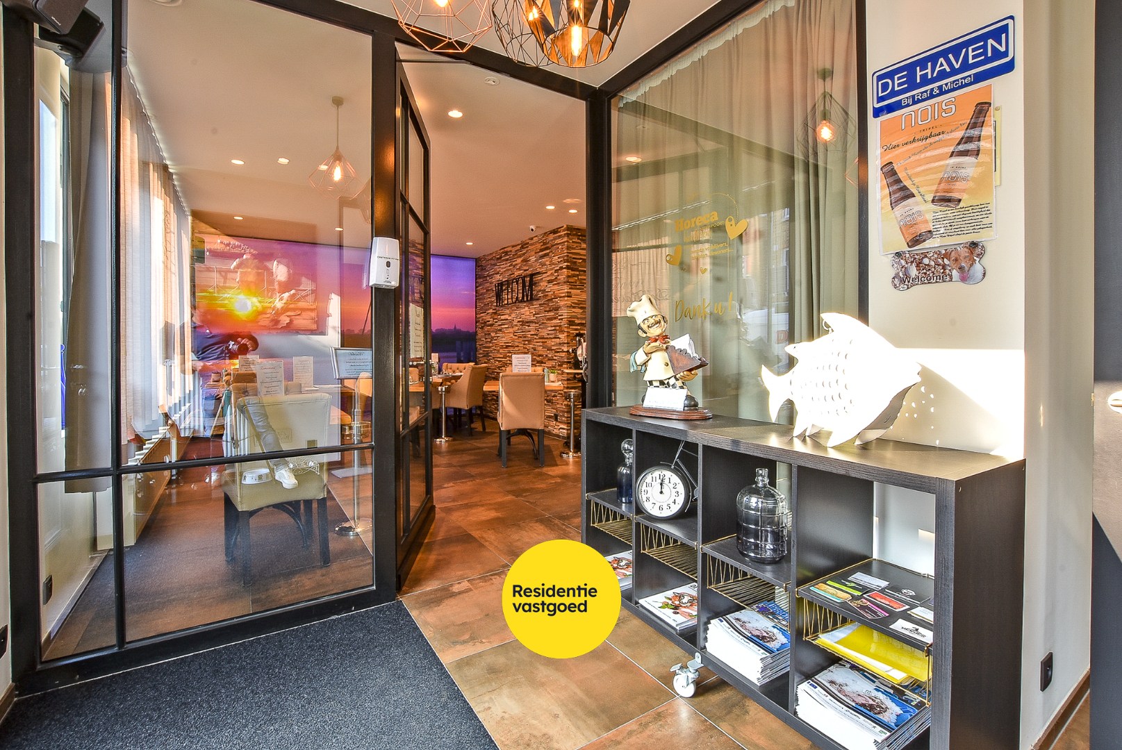 Restaurant 'De Haven' volledig gebouw met mogelijheden vlakbij de kaai gelegen op 313 m². - foto 2