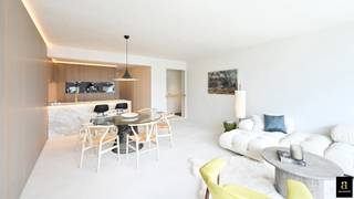 Ontdek dit prachtig gerenoveerde 3-slaapkamerappartement gelegen in het bruisende hart van het Zoute, met zicht op de Kustlaan en de minigolf.Het...