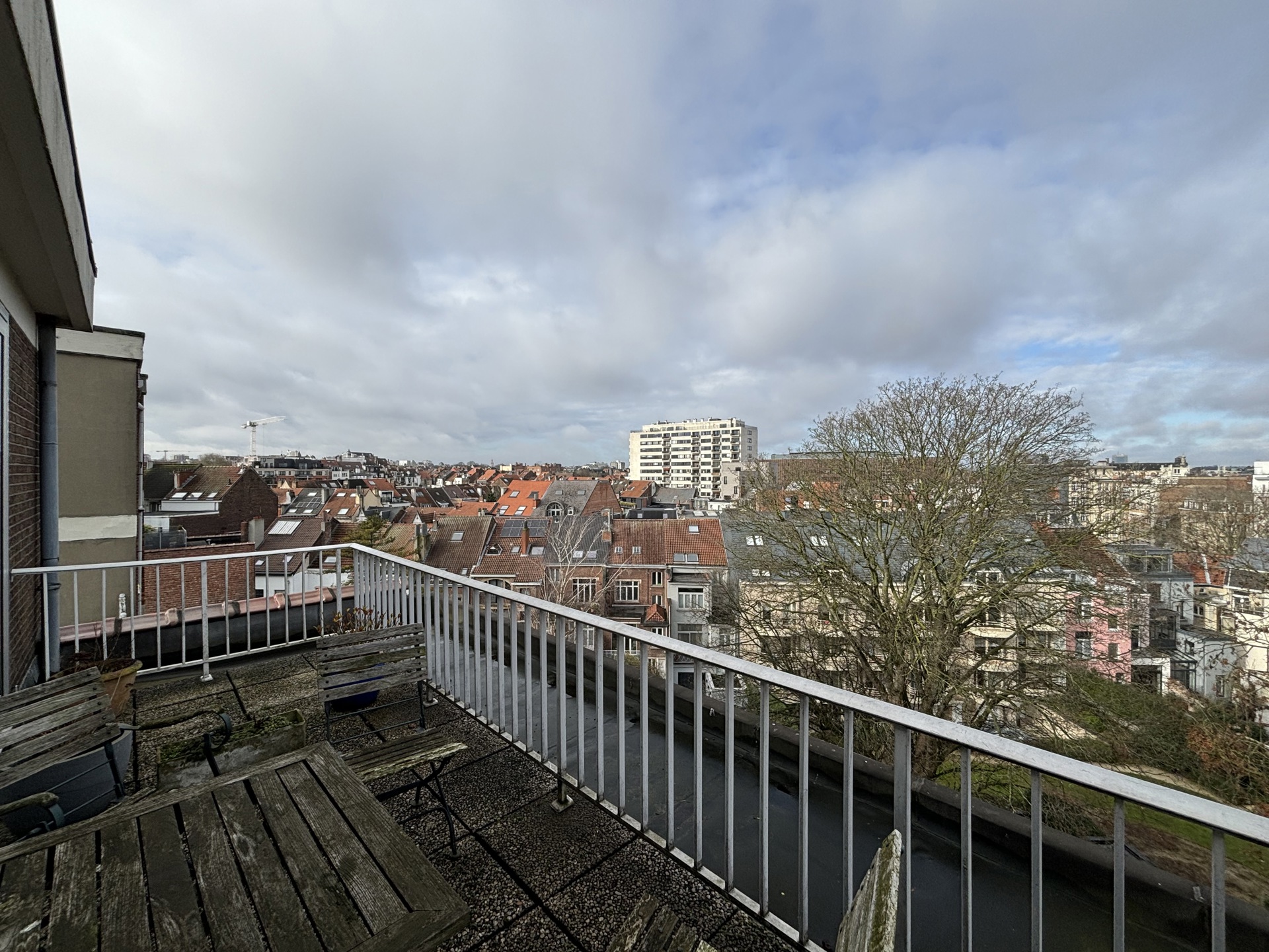 IXELLES, Tenboschpark, ongemeubileerd penthouse met 1 slaapkamer - foto 5