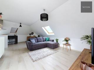 Dit recente dakappartement is prima gelegen nabij het centrum.<br />Met zijn 1 slaapkamer en vele inmaakkasten is het ideaal geschikt voor 1 persoon of een jong starterskoppel.<br />Het appartement omvat :<br />- inkomhal met ingebouwde vestiairekast<br />- gastentoilet<br />- ingerichte keuken<br />- berg/wasplaats<br />- living<br />- zonneterras achteraan<br />- 1 slaapkamer met inmaakkast<br />- badkamer met inloopdouche en lavabomeubel<br />- kelderberging<br />- ondergrondse parkeerplaats <br />Het appartement is volledig instapklaar en voorzien van verlichting en gordijnen.<br />Beschikbaar vanaf 01/10/2026.