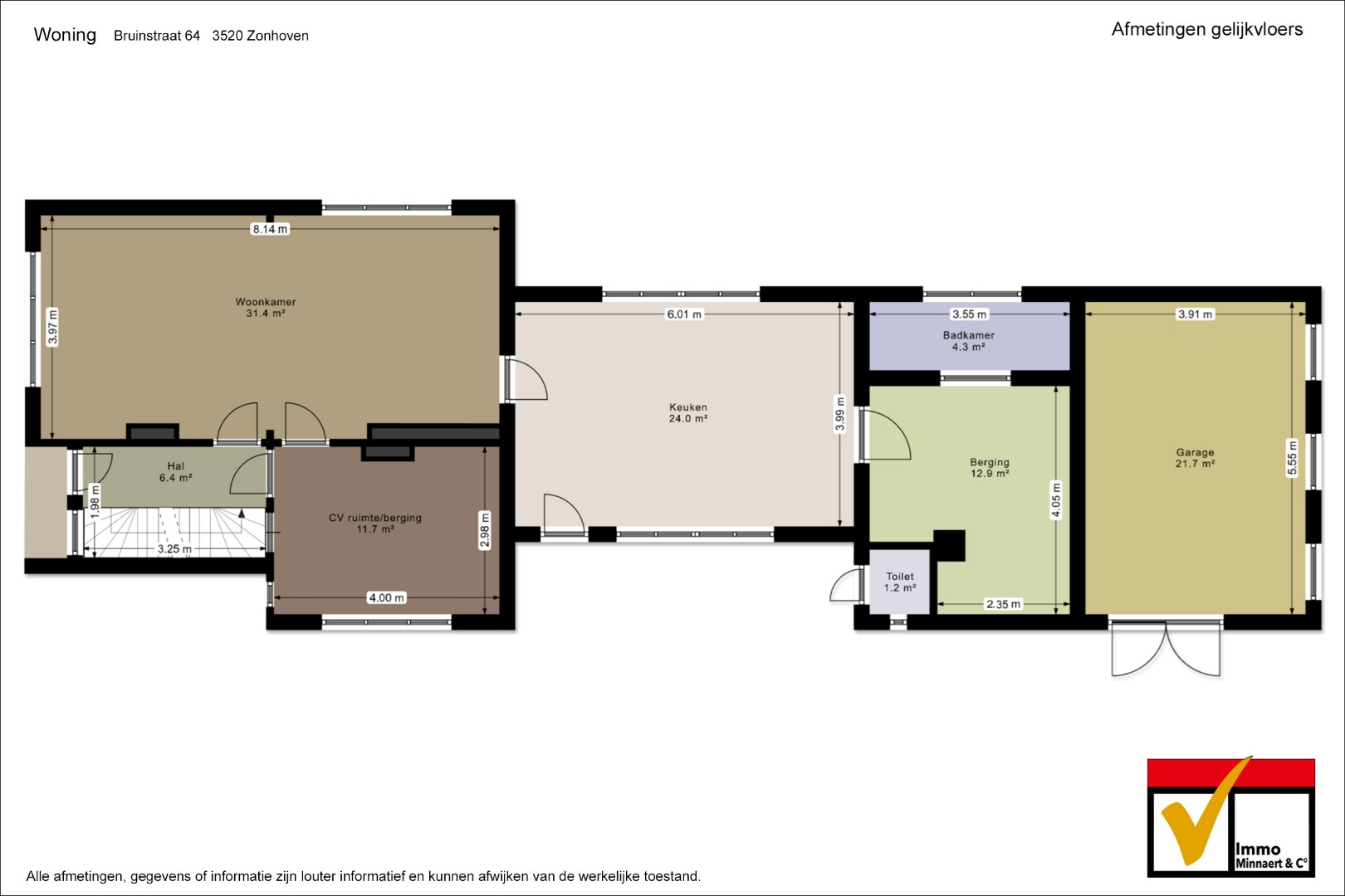 Maison à vendre à Zonhoven avec 3 chambres - photo 5