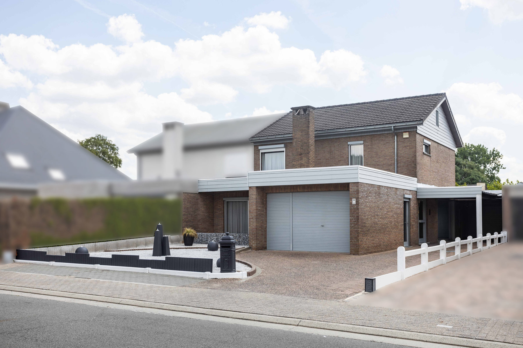 HOB met ruime garage gelegen in een rustige woonwijk - foto 1