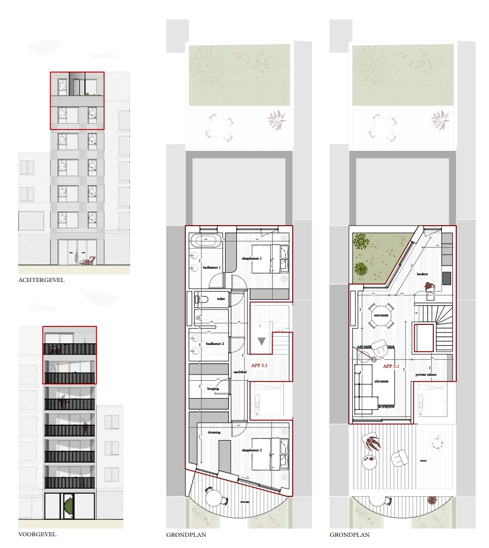 Nieuwbouw duplex 2-3 slaapkamers te Koksijde-Bad - foto 3