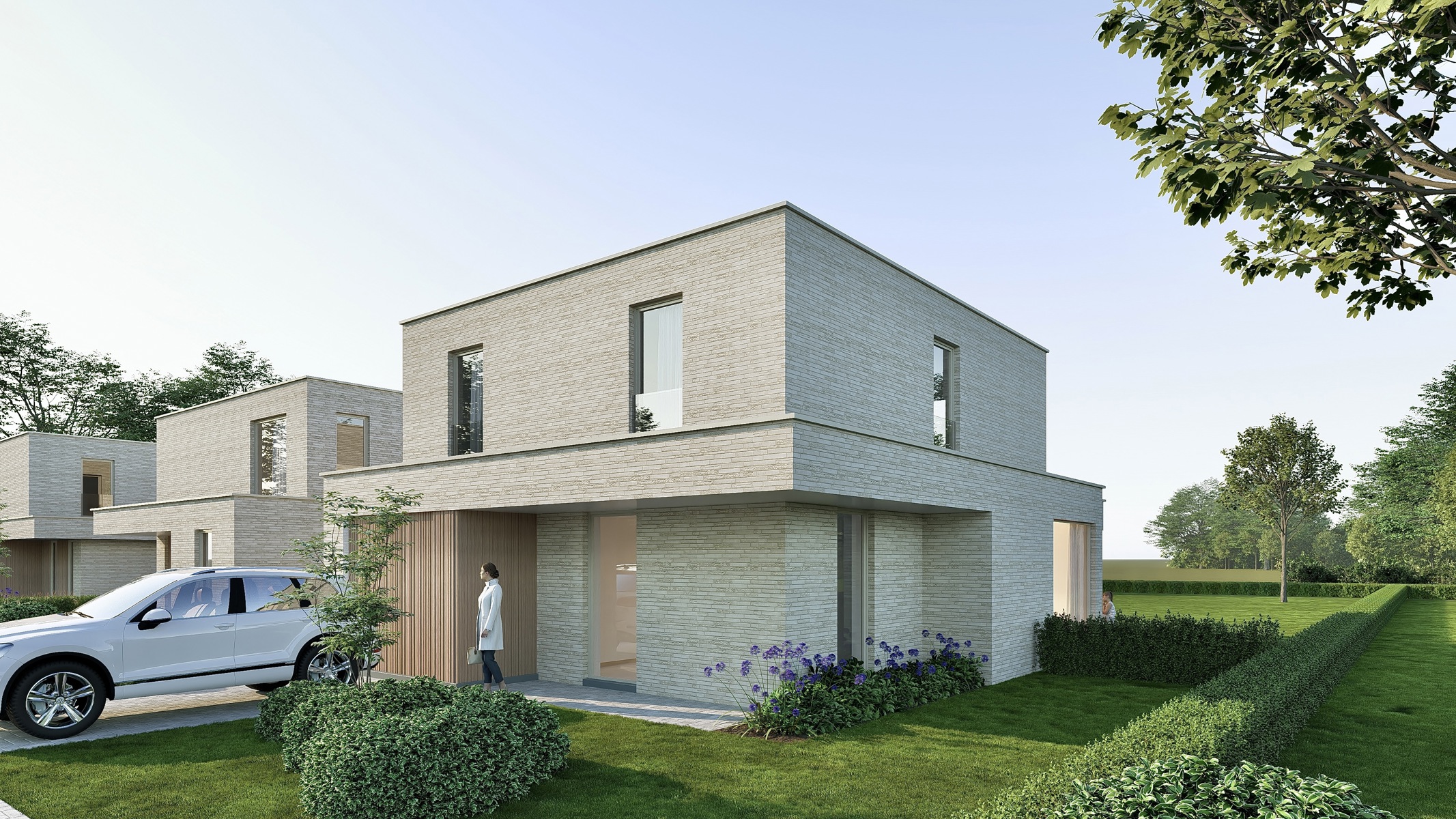 Exclusieve nieuwbouwvilla's + bouwgrond nabij centrum Maldegem – 6% btw mogelijk - foto 3